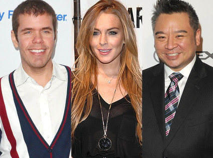 Perez Hilton, Lindsay Lohan, Rex Lee Perez Hilton, Lindsay Lohan, Rex Lee